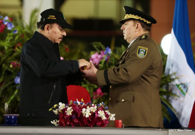 Daniel y Rosario conmemoran 81 Aniversario del Tránsito a la Inmortalidad de Sandino