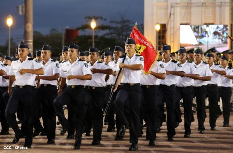 Daniel y Rosario conmemoran 81 Aniversario del Tránsito a la Inmortalidad de Sandino