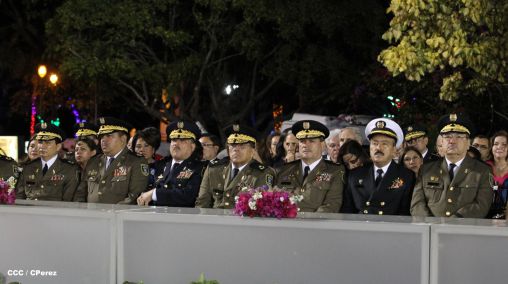 Daniel y Rosario conmemoran 81 Aniversario del Tránsito a la Inmortalidad de Sandino