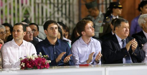 Daniel y Rosario conmemoran 81 Aniversario del Tránsito a la Inmortalidad de Sandino