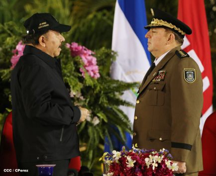 Daniel y Rosario conmemoran 81 Aniversario del Tránsito a la Inmortalidad de Sandino