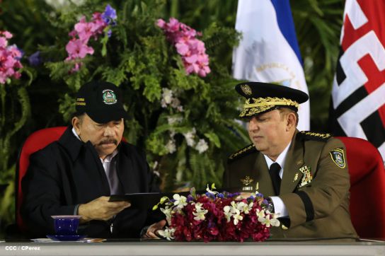 Daniel y Rosario conmemoran 81 Aniversario del Tránsito a la Inmortalidad de Sandino