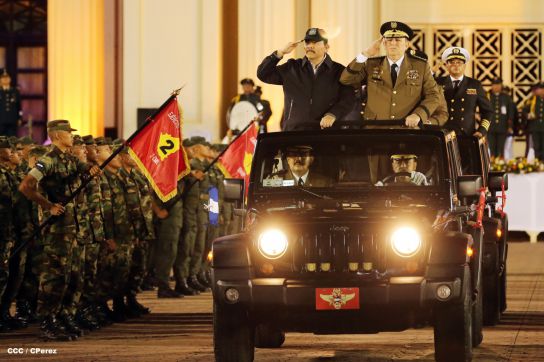 Daniel y Rosario conmemoran 81 Aniversario del Tránsito a la Inmortalidad de Sandino