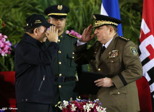 Daniel y Rosario conmemoran 81 Aniversario del Tránsito a la Inmortalidad de Sandino