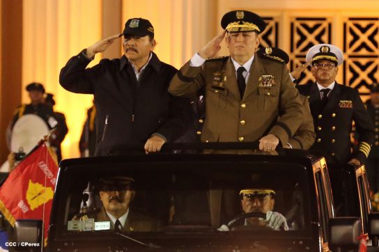 Daniel y Rosario conmemoran 81 Aniversario del Tránsito a la Inmortalidad de Sandino