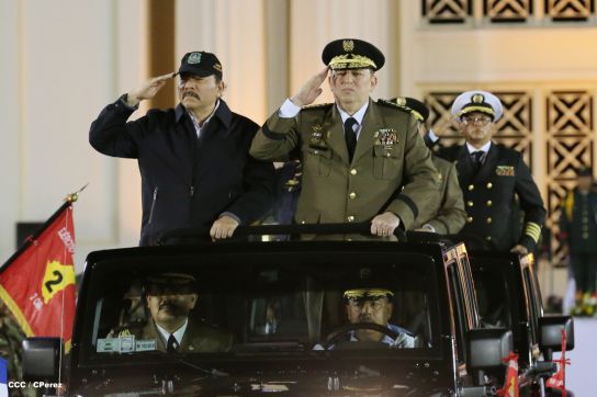 Daniel y Rosario conmemoran 81 Aniversario del Tránsito a la Inmortalidad de Sandino