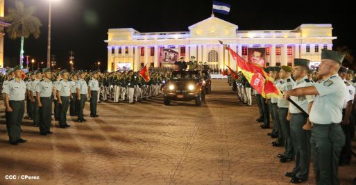 Daniel y Rosario conmemoran 81 Aniversario del Tránsito a la Inmortalidad de Sandino
