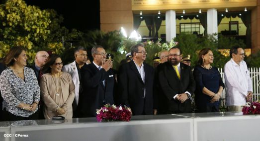 Daniel y Rosario conmemoran 81 Aniversario del Tránsito a la Inmortalidad de Sandino