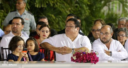 Daniel y Rosario conmemoran 81 Aniversario del Tránsito a la Inmortalidad de Sandino