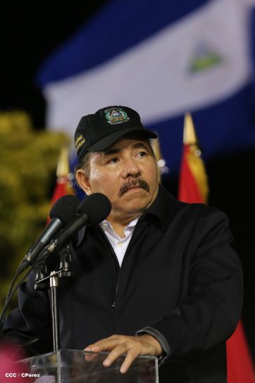 Daniel y Rosario conmemoran 81 Aniversario del Tránsito a la Inmortalidad de Sandino