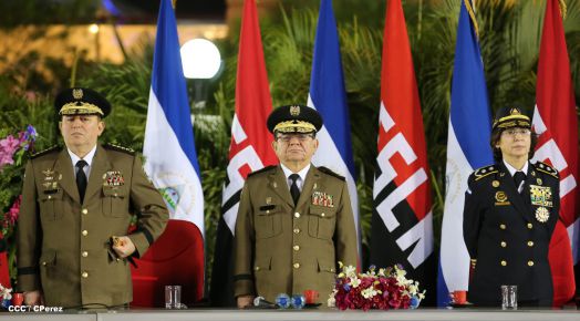 Daniel y Rosario conmemoran 81 Aniversario del Tránsito a la Inmortalidad de Sandino