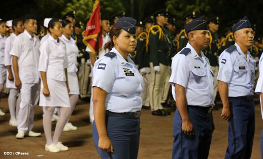 Daniel y Rosario conmemoran 81 Aniversario del Tránsito a la Inmortalidad de Sandino