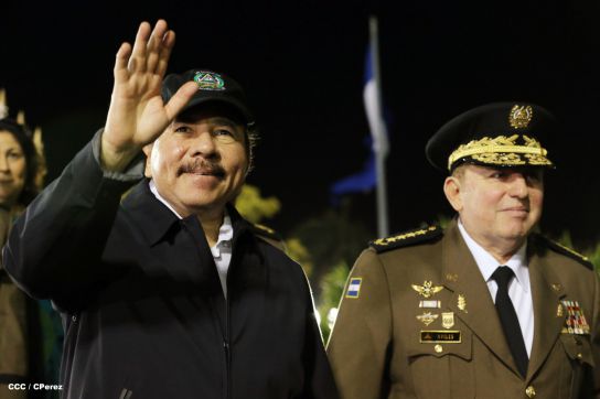 Daniel y Rosario conmemoran 81 Aniversario del Tránsito a la Inmortalidad de Sandino