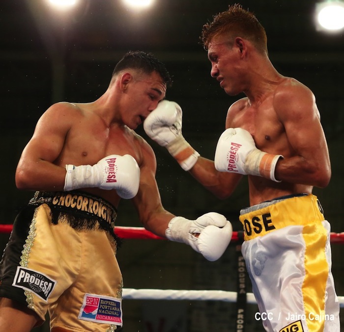 Chocolatito liquidó en cinco a Barrera