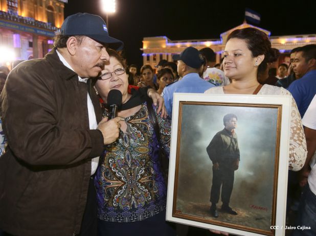 Daniel y Rosario presiden homenaje a Héroes y Mártires de Monimbó y San José de Las Mulas