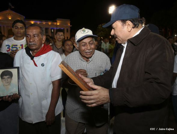 Daniel y Rosario presiden homenaje a Héroes y Mártires de Monimbó y San José de Las Mulas