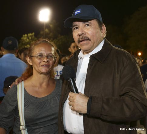 Daniel y Rosario presiden homenaje a Héroes y Mártires de Monimbó y San José de Las Mulas