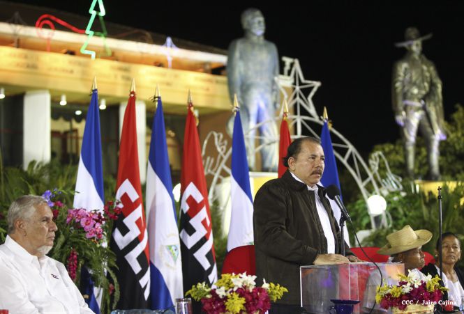 Daniel y Rosario presiden homenaje a Héroes y Mártires de Monimbó y San José de Las Mulas