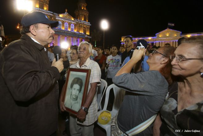 Daniel y Rosario presiden homenaje a Héroes y Mártires de Monimbó y San José de Las Mulas