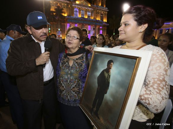 Daniel y Rosario presiden homenaje a Héroes y Mártires de Monimbó y San José de Las Mulas