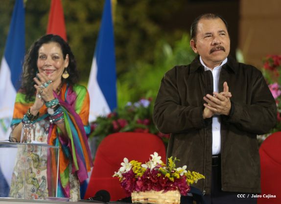 Daniel y Rosario presiden homenaje a Héroes y Mártires de Monimbó y San José de Las Mulas