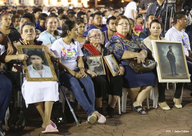 Daniel y Rosario presiden homenaje a Héroes y Mártires de Monimbó y San José de Las Mulas