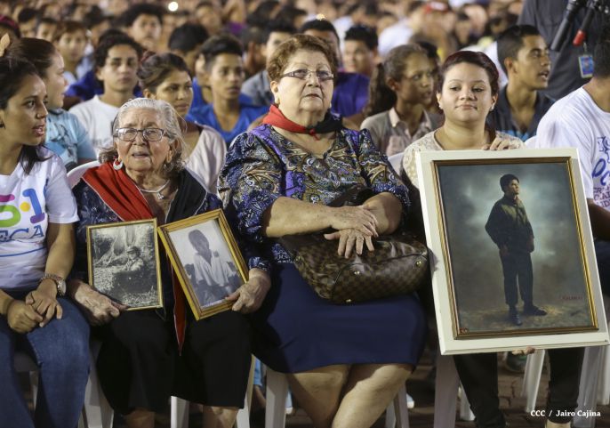 Daniel y Rosario presiden homenaje a Héroes y Mártires de Monimbó y San José de Las Mulas