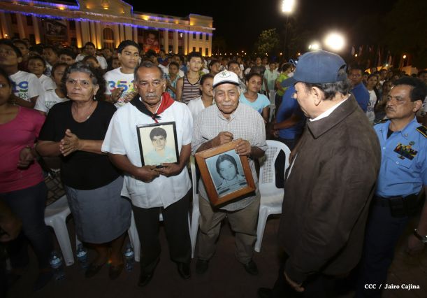 Daniel y Rosario presiden homenaje a Héroes y Mártires de Monimbó y San José de Las Mulas