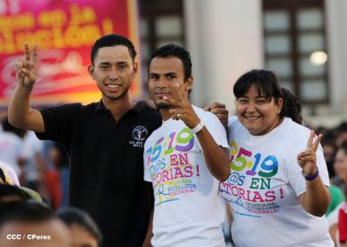 Daniel y Rosario presiden homenaje a Héroes y Mártires de Monimbó y San José de Las Mulas