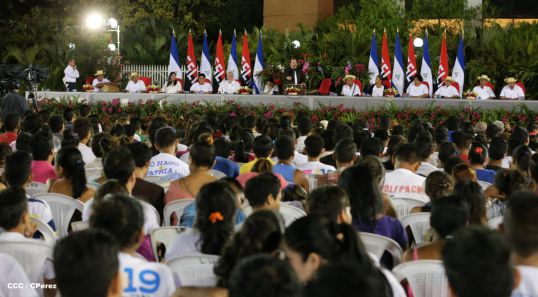 Daniel y Rosario presiden homenaje a Héroes y Mártires de Monimbó y San José de Las Mulas