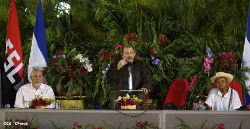 Daniel y Rosario presiden homenaje a Héroes y Mártires de Monimbó y San José de Las Mulas