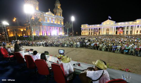 Daniel y Rosario presiden homenaje a Héroes y Mártires de Monimbó y San José de Las Mulas