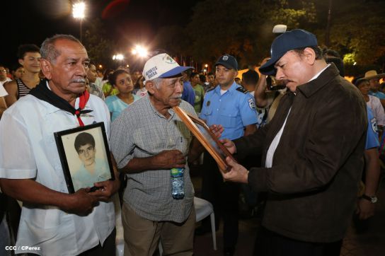 Daniel y Rosario presiden homenaje a Héroes y Mártires de Monimbó y San José de Las Mulas