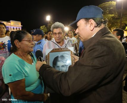 Daniel y Rosario presiden homenaje a Héroes y Mártires de Monimbó y San José de Las Mulas