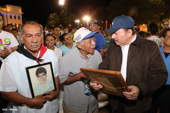Daniel y Rosario presiden homenaje a Héroes y Mártires de Monimbó y San José de Las Mulas