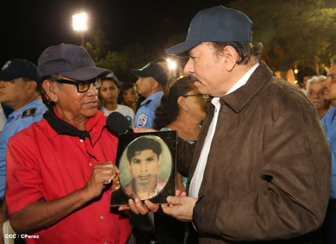 Daniel y Rosario presiden homenaje a Héroes y Mártires de Monimbó y San José de Las Mulas