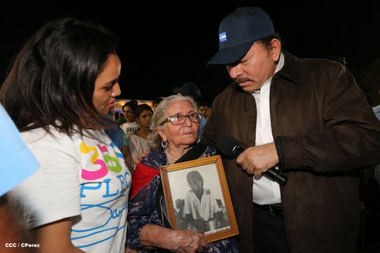 Daniel y Rosario presiden homenaje a Héroes y Mártires de Monimbó y San José de Las Mulas