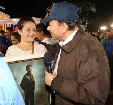 Daniel y Rosario presiden homenaje a Héroes y Mártires de Monimbó y San José de Las Mulas