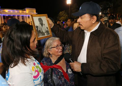Daniel y Rosario presiden homenaje a Héroes y Mártires de Monimbó y San José de Las Mulas