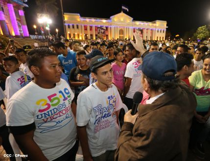 Daniel y Rosario presiden homenaje a Héroes y Mártires de Monimbó y San José de Las Mulas