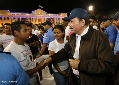 Daniel y Rosario presiden homenaje a Héroes y Mártires de Monimbó y San José de Las Mulas