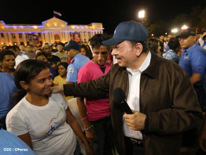 Daniel y Rosario presiden homenaje a Héroes y Mártires de Monimbó y San José de Las Mulas
