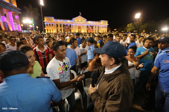 Daniel y Rosario presiden homenaje a Héroes y Mártires de Monimbó y San José de Las Mulas