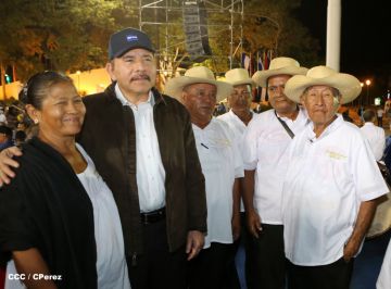 Daniel y Rosario presiden homenaje a Héroes y Mártires de Monimbó y San José de Las Mulas