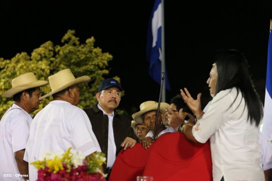 Daniel y Rosario presiden homenaje a Héroes y Mártires de Monimbó y San José de Las Mulas