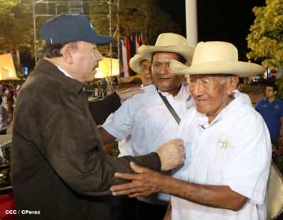 Daniel y Rosario presiden homenaje a Héroes y Mártires de Monimbó y San José de Las Mulas