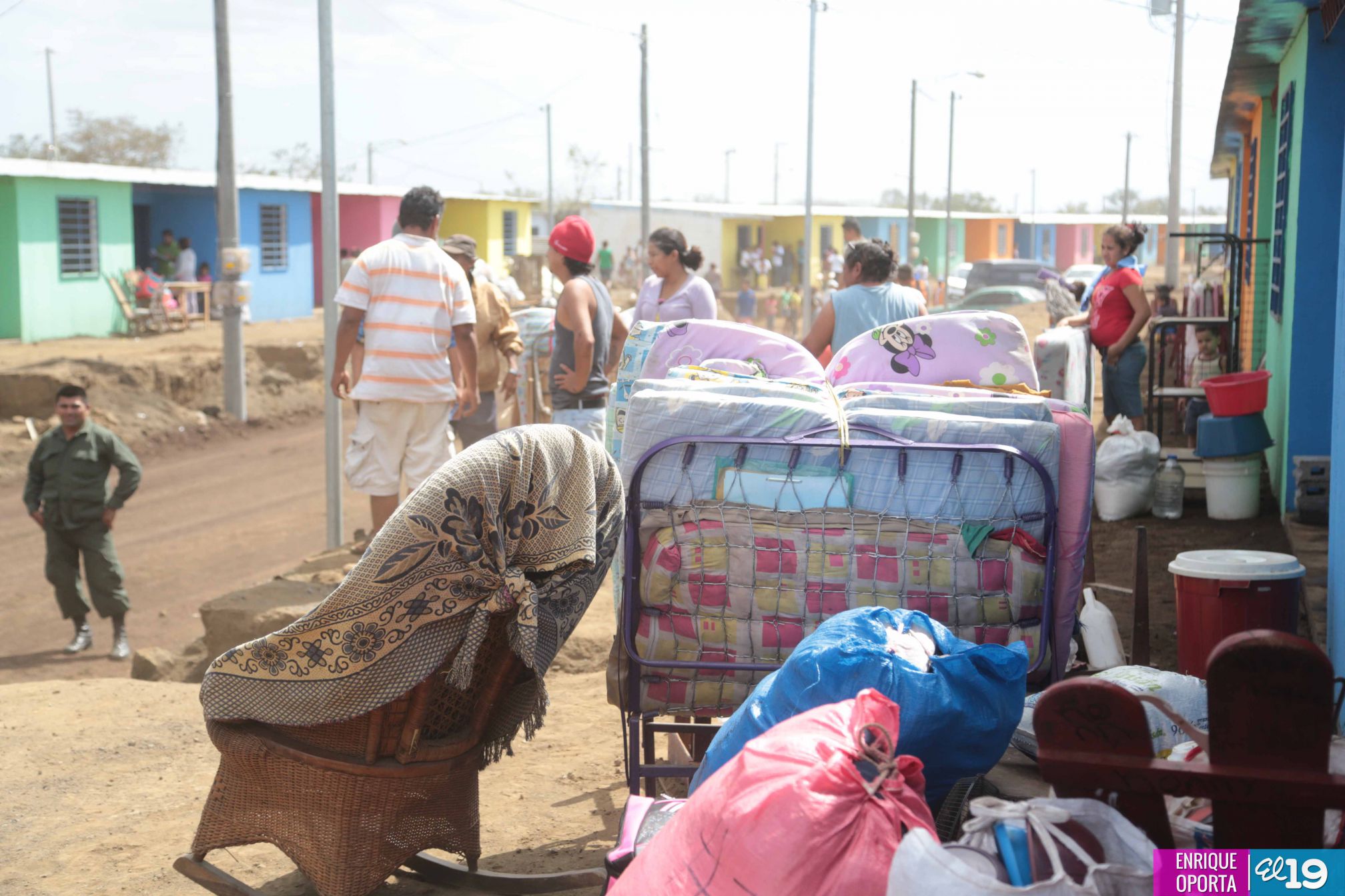 Nuevas familias son trasladadas a Ciudad Belén