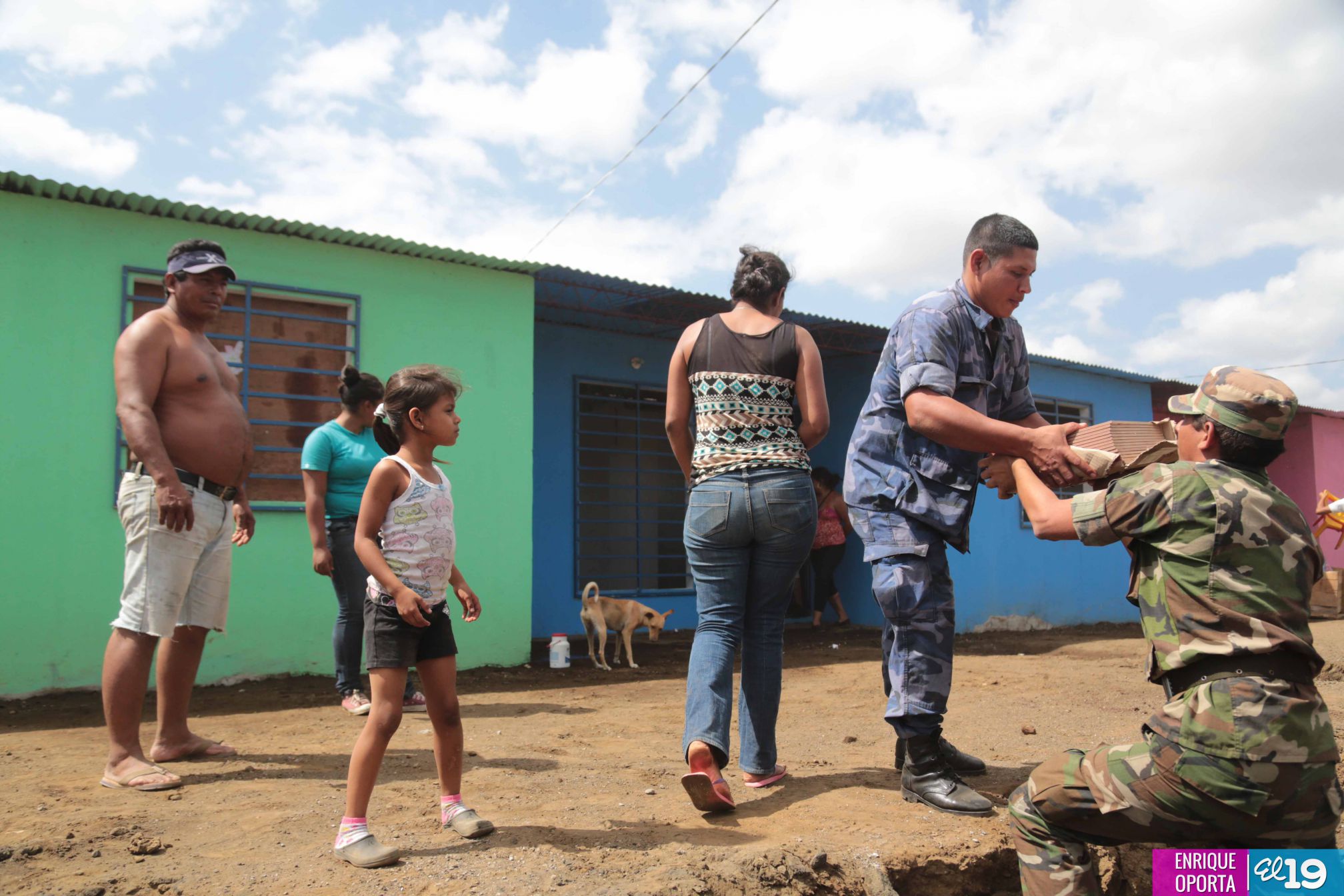 Nuevas familias son trasladadas a Ciudad Belén