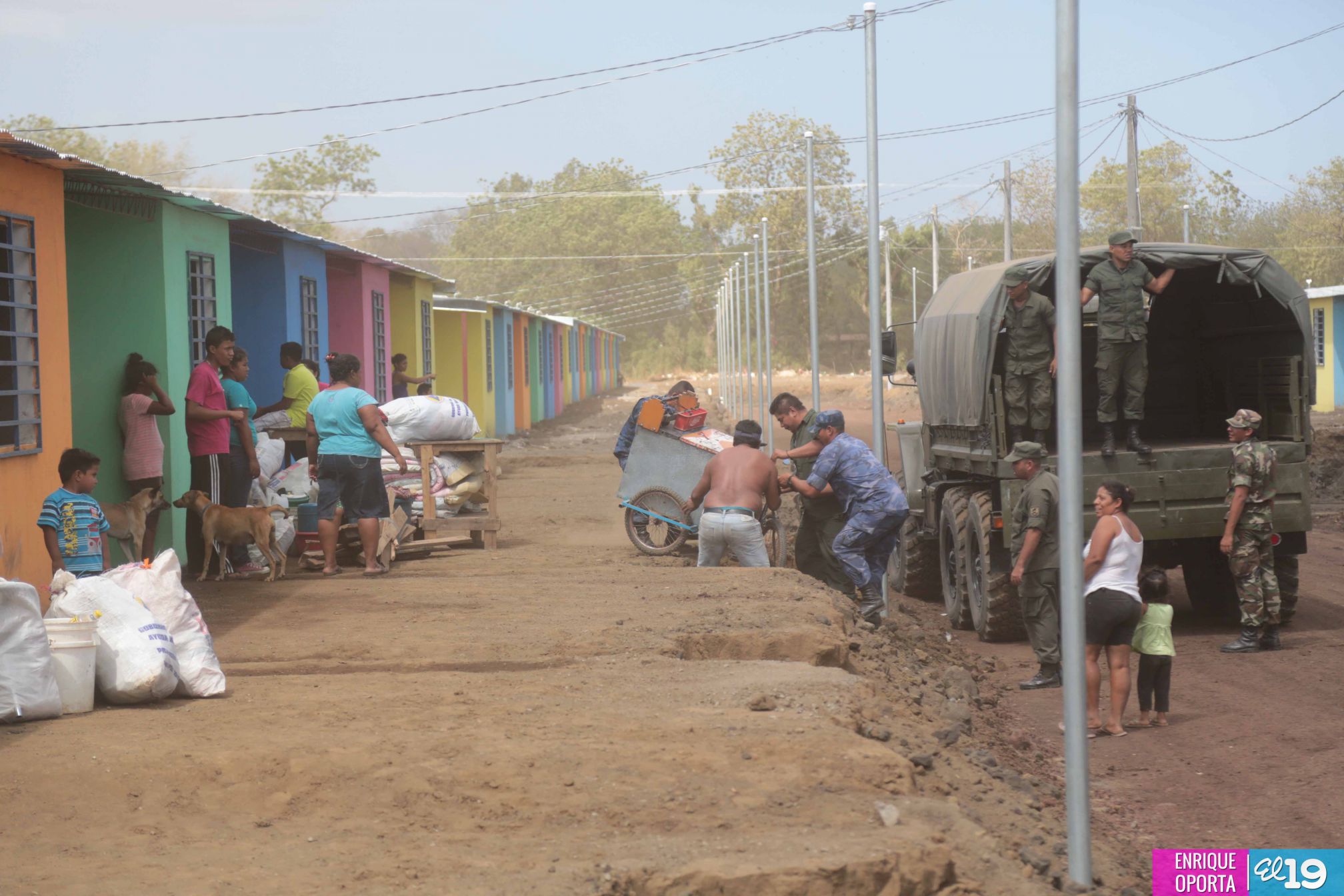 Nuevas familias son trasladadas a Ciudad Belén