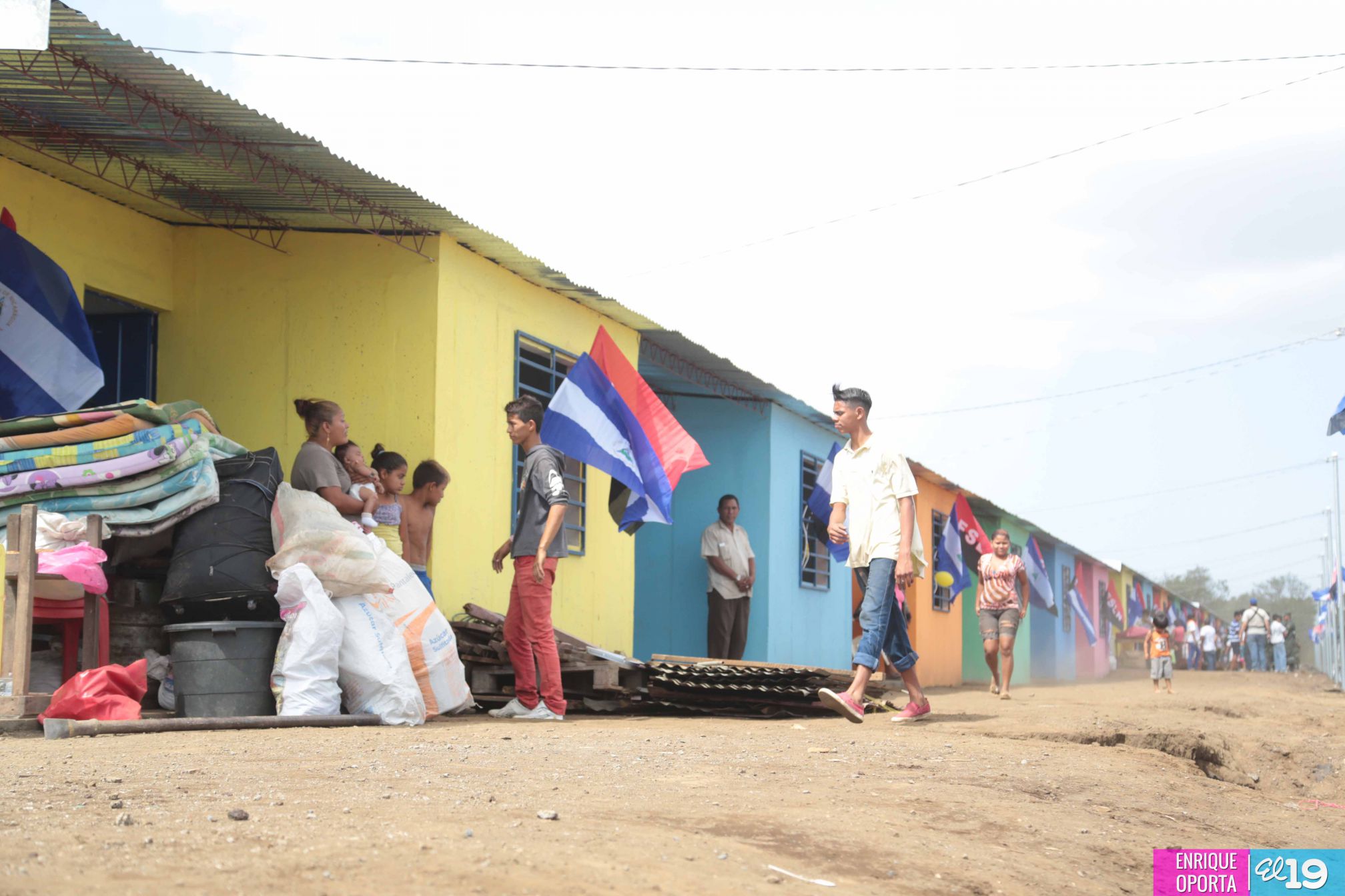 Nuevas familias son trasladadas a Ciudad Belén